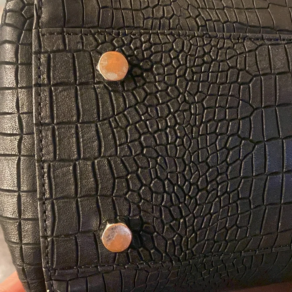 Rebecca minkoff large mock croc perry satchel